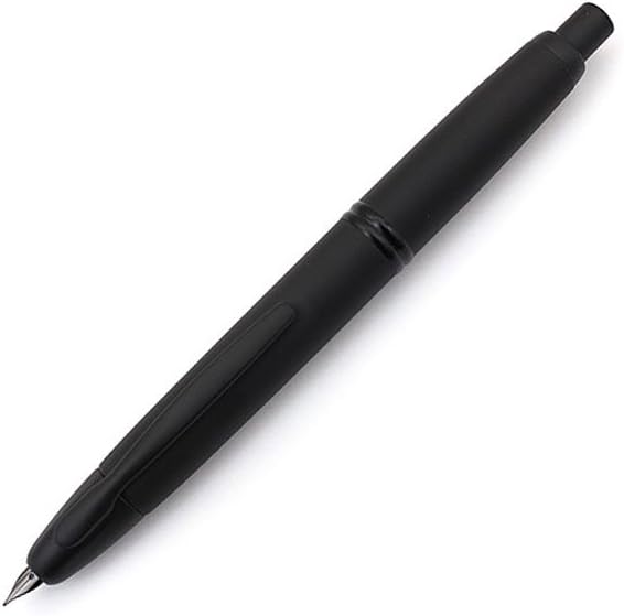 Pilot Vanishing Point Fountain Pen - Black Matte-18K GOLD NIB