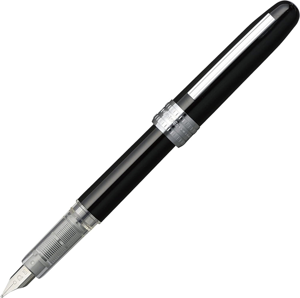 Platinum Plaisir Fountain Pen- Black Mist