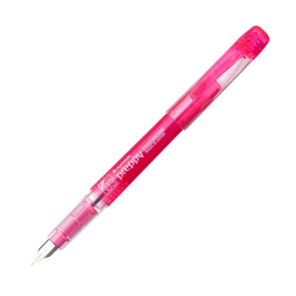 Platinum Preppy Fountain Pen - PINK- Fine