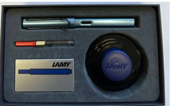 LAMY Al- Star  AQUATIC Fountain pen Gift Set with Ink bottle- Special  Edition