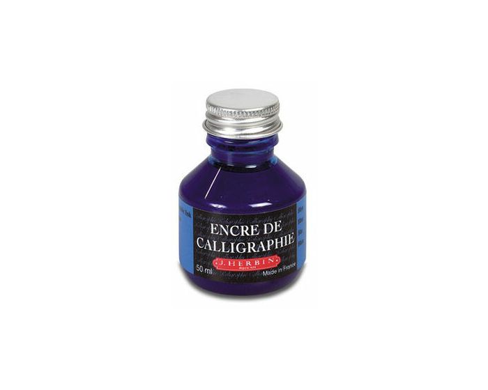 Herbin - Calligraphy Ink - Blue - 50ml Bottle