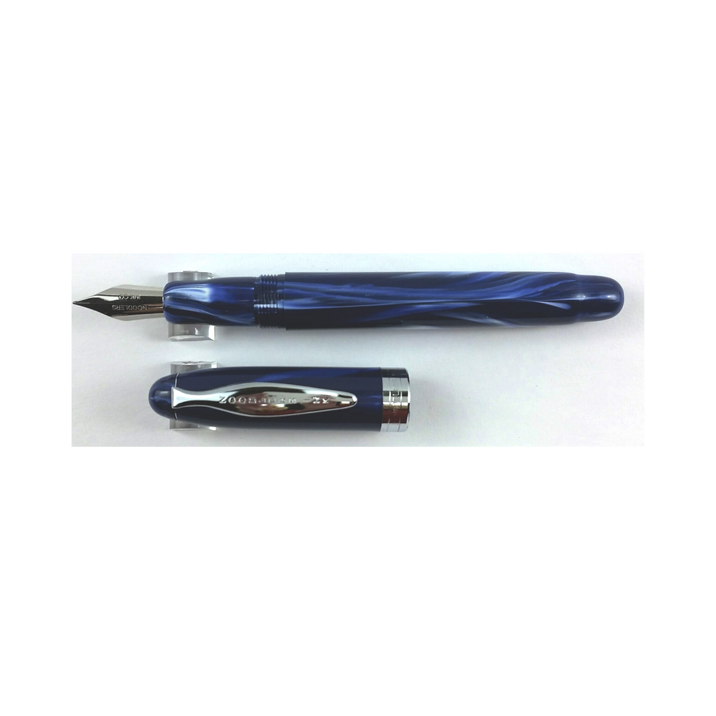 Noodlers Ahab Flex Fountain Pens -15020 Lapis Inferno Flex