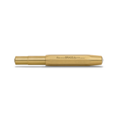 Kaweco Sport Fountain Pen - Brass - Medium Tip
